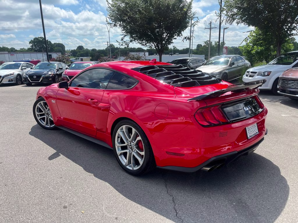 2022 Race Red Ford Mustang GT Premium RWD Coupe