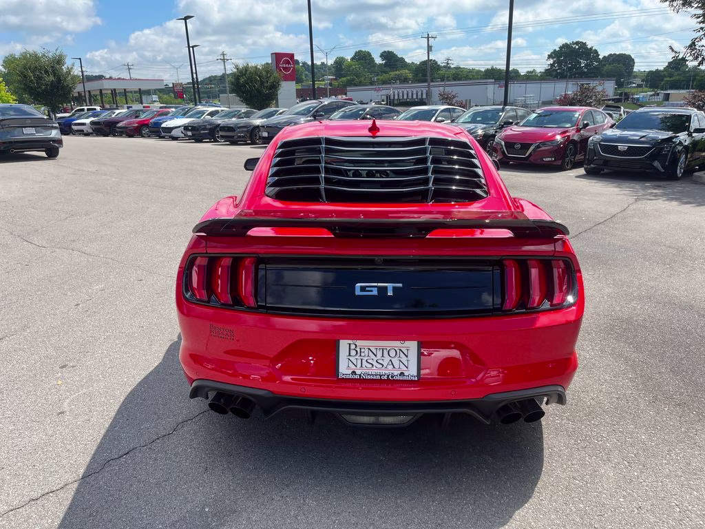 2022 Race Red Ford Mustang GT Premium RWD Coupe