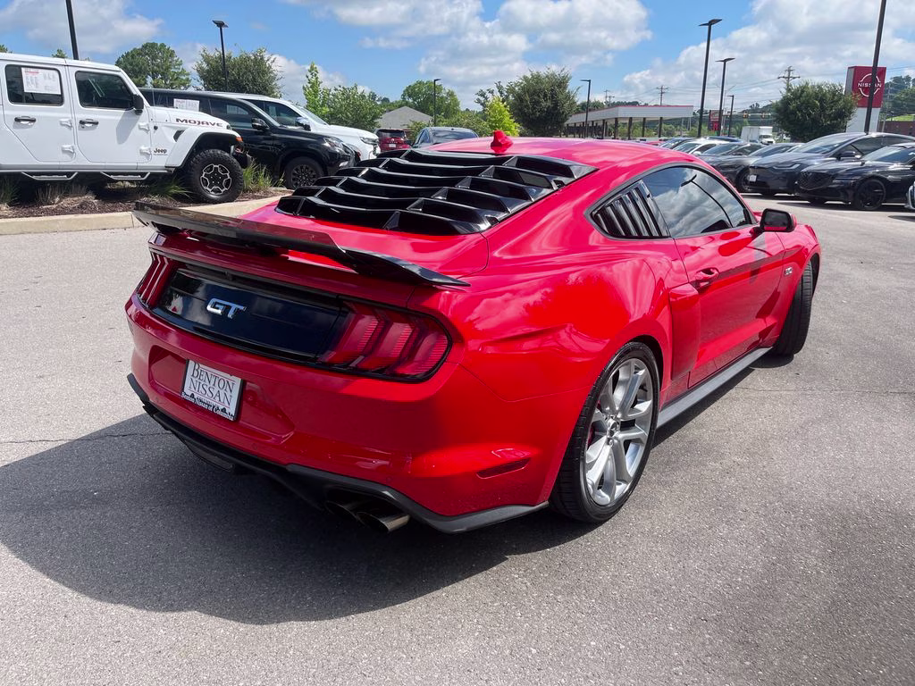 2022 Race Red Ford Mustang GT Premium RWD Coupe