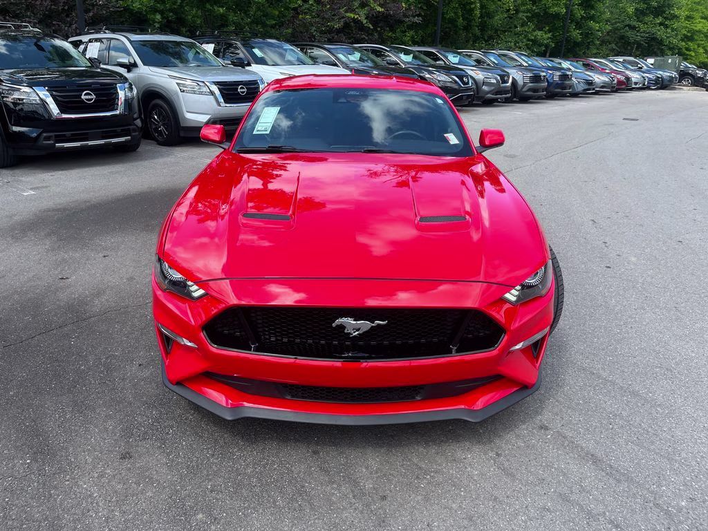 2022 Race Red Ford Mustang GT Premium RWD Coupe