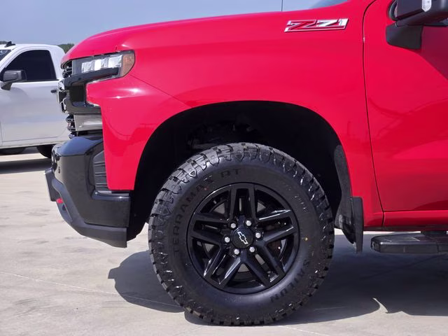 2021 Red Hot Chevrolet Silverado 1500 LT Trail Boss 4X4 Truck