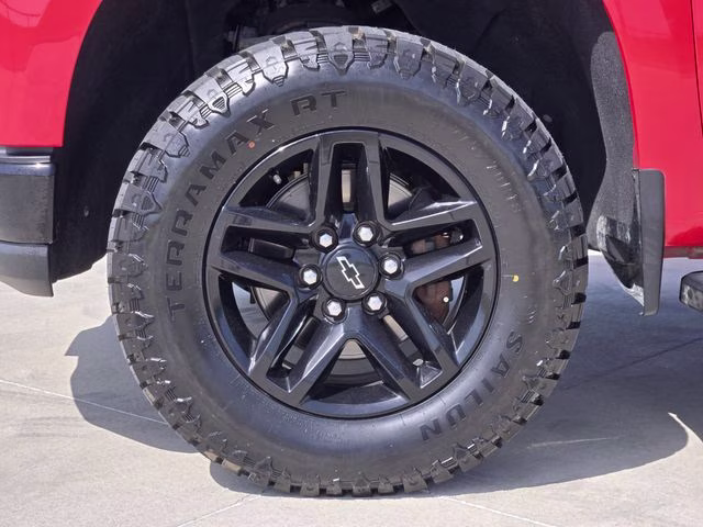 2021 Red Hot Chevrolet Silverado 1500 LT Trail Boss 4X4 Truck