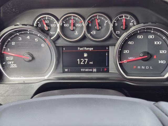 2021 Red Hot Chevrolet Silverado 1500 LT Trail Boss 4X4 Truck