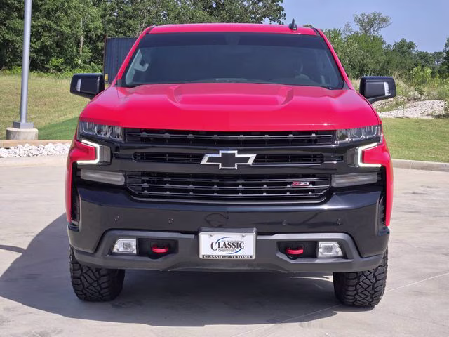 2021 Red Hot Chevrolet Silverado 1500 LT Trail Boss 4X4 Truck
