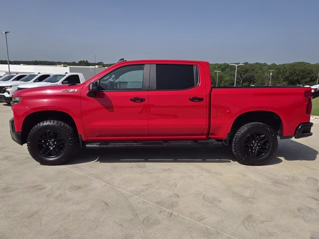 2021 Red Hot Chevrolet Silverado 1500 LT Trail Boss 4X4 Truck