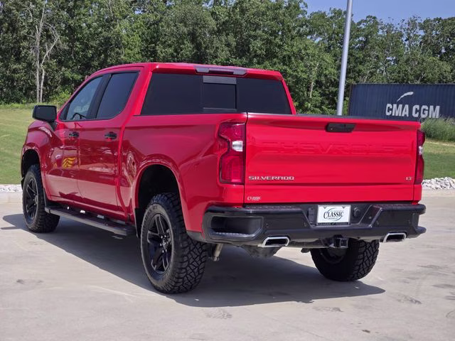 2021 Red Hot Chevrolet Silverado 1500 LT Trail Boss 4X4 Truck