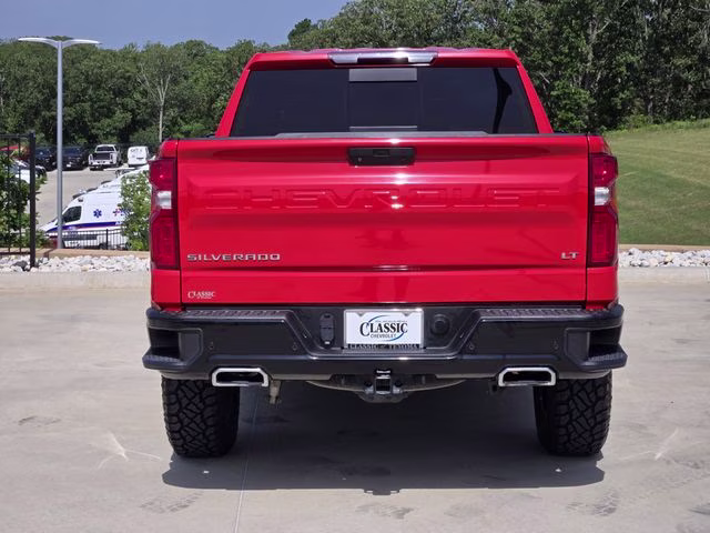 2021 Red Hot Chevrolet Silverado 1500 LT Trail Boss 4X4 Truck