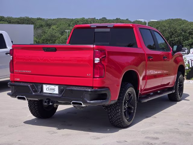 2021 Red Hot Chevrolet Silverado 1500 LT Trail Boss 4X4 Truck