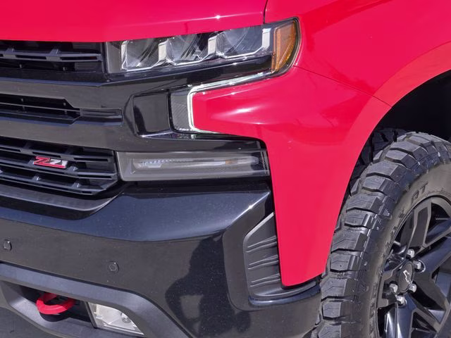 2021 Red Hot Chevrolet Silverado 1500 LT Trail Boss 4X4 Truck