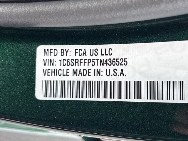 2026 Serrano Green Metallic Ram 1500 Big Horn Night Edition 4X4 Truck