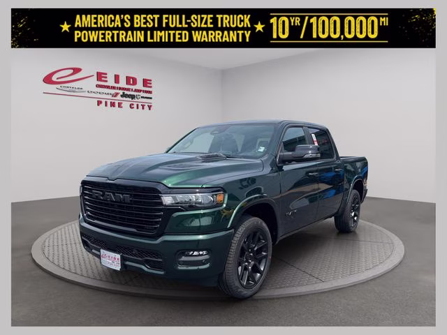 2026 Serrano Green Metallic Ram 1500 Laramie Night Edition 4X4 Truck