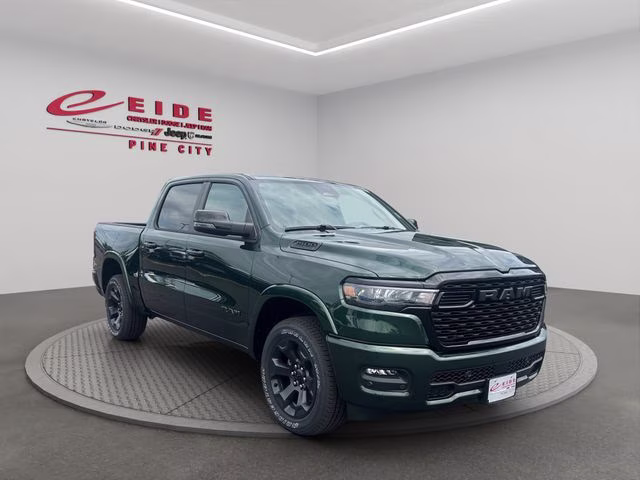 2026 Serrano Green Metallic Ram 1500 Big Horn Night Edition 4X4 Truck
