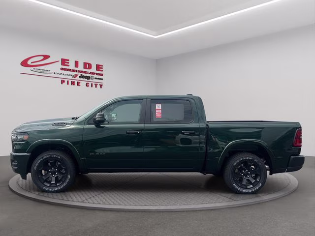 2026 Serrano Green Metallic Ram 1500 Big Horn Night Edition 4X4 Truck