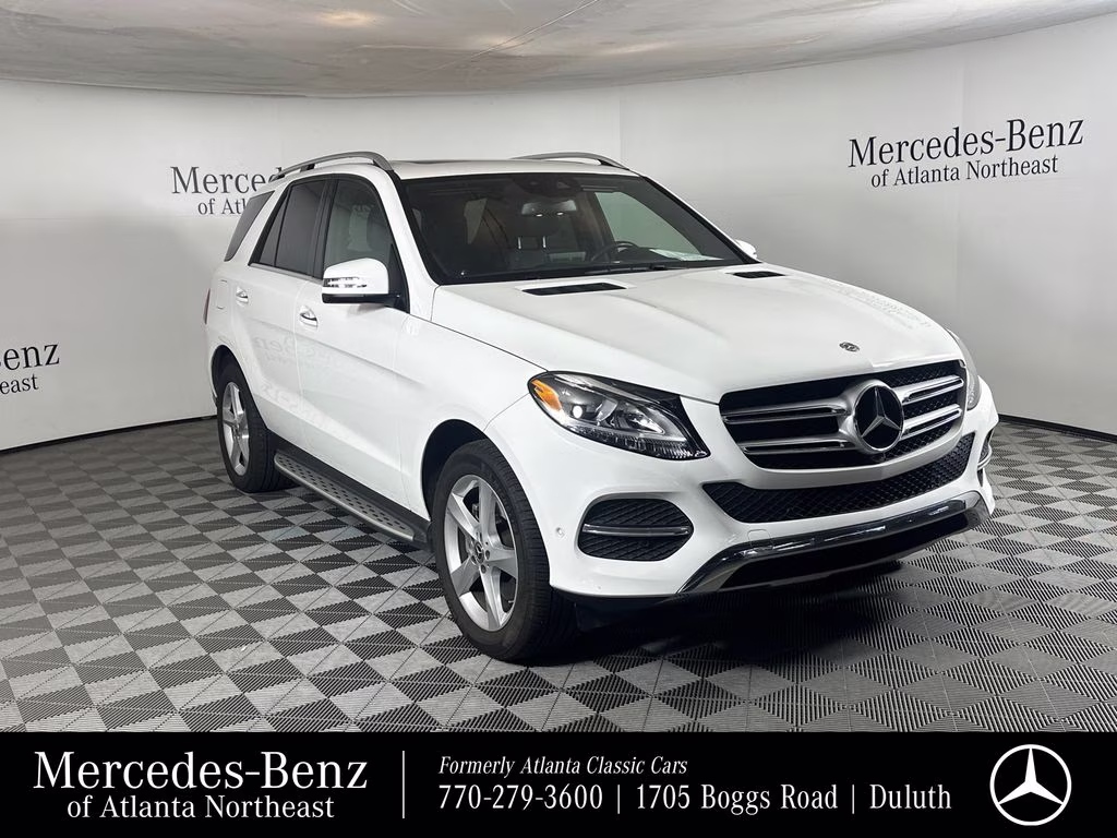 2019 Polar White Mercedes-Benz GLE GLE 400 AWD SUV