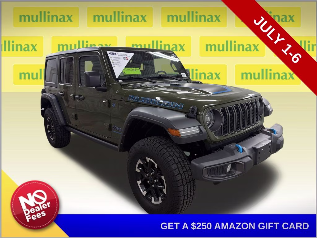 2024 Sarge Green Clearcoat Jeep Wrangler Rubicon 4xe 4X4 SUV