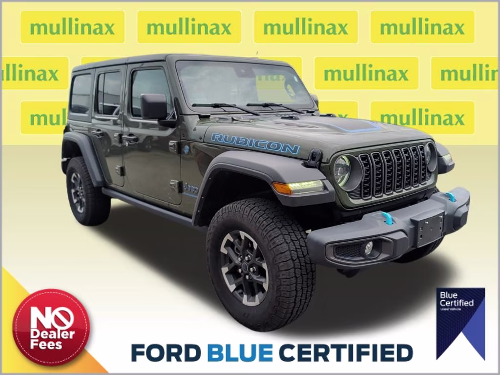 2024 Sarge Green Clearcoat Jeep Wrangler Rubicon 4xe 4X4 SUV