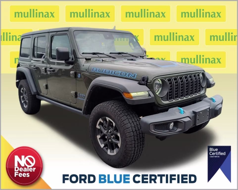2024 Sarge Green Clearcoat Jeep Wrangler Rubicon 4xe 4X4 SUV
