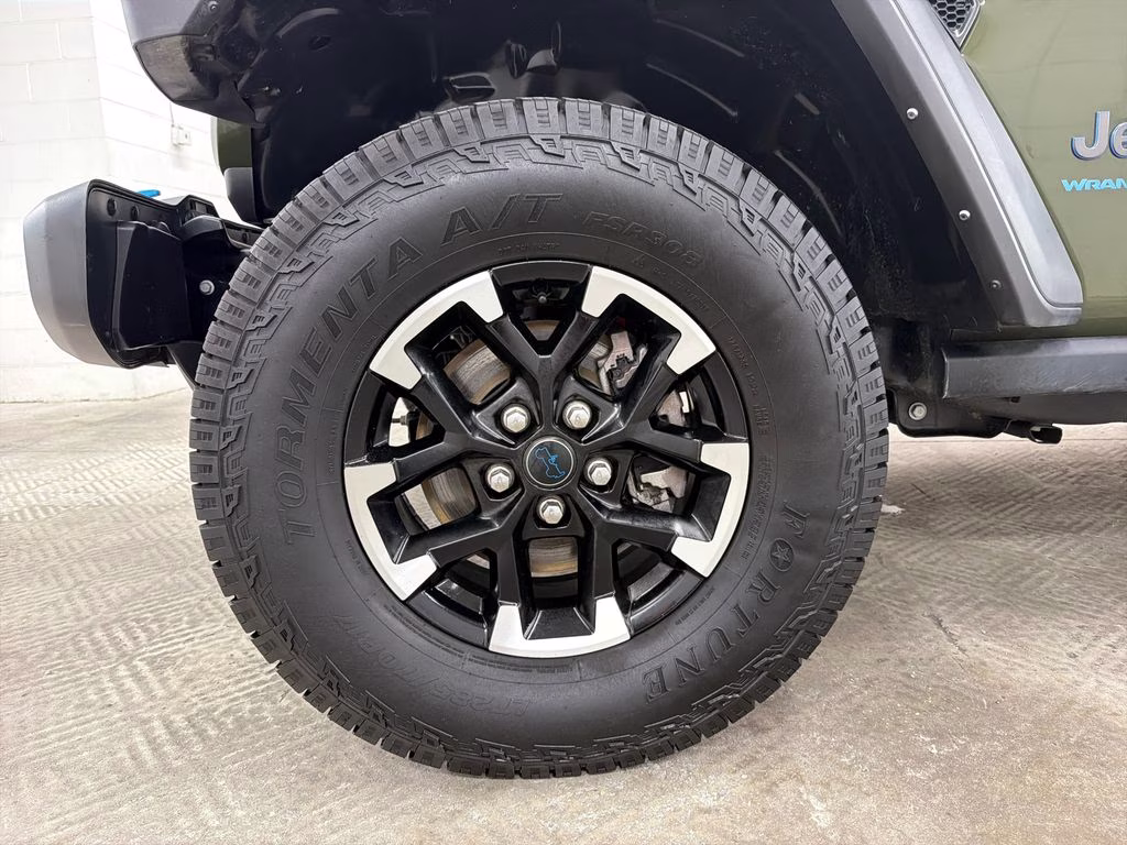 2024 Sarge Green Clearcoat Jeep Wrangler Rubicon 4xe 4X4 SUV