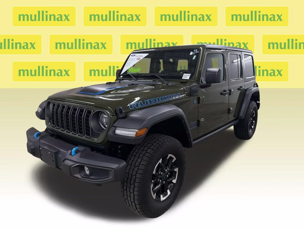 2024 Sarge Green Clearcoat Jeep Wrangler Rubicon 4xe 4X4 SUV