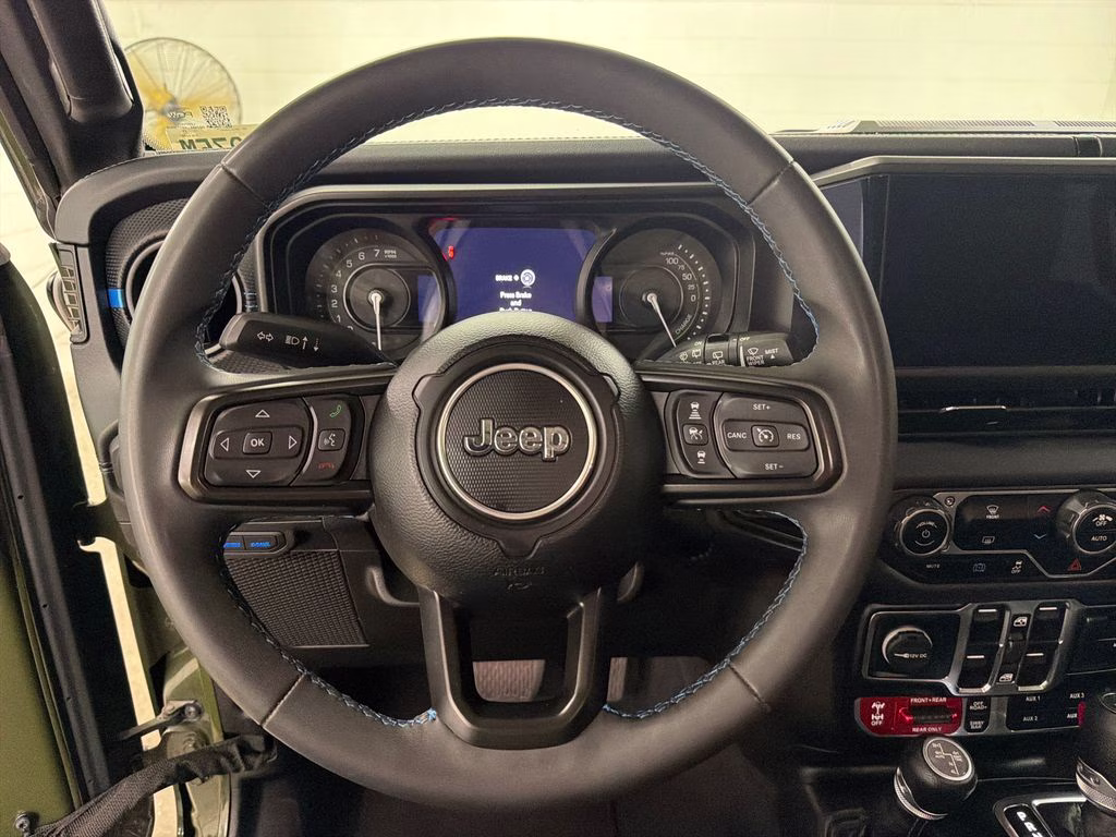 2024 Sarge Green Clearcoat Jeep Wrangler Rubicon 4xe 4X4 SUV