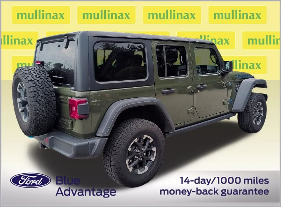 2024 Sarge Green Clearcoat Jeep Wrangler Rubicon 4xe 4X4 SUV