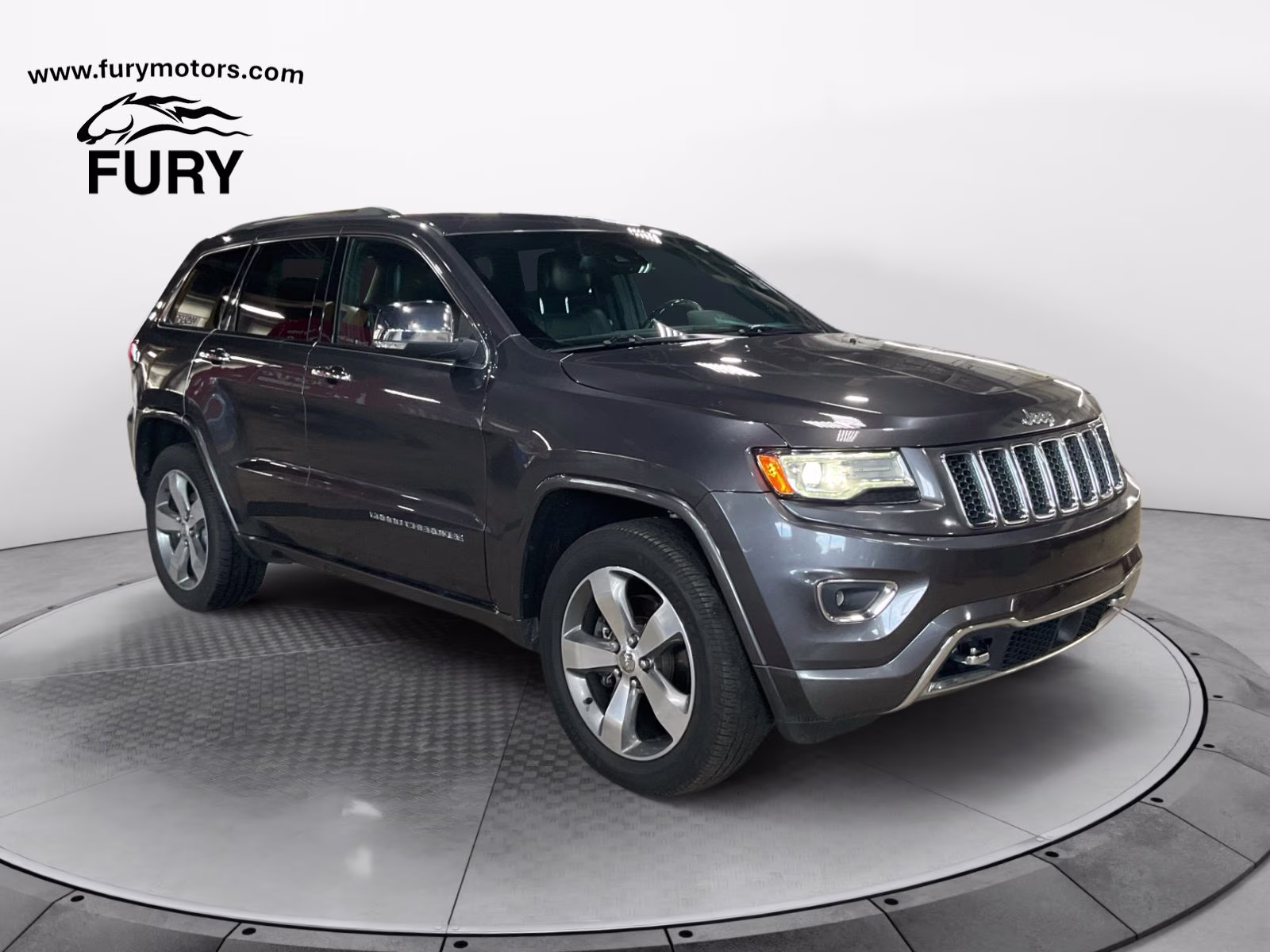 2016 Granite Crystal Metallic Clearcoat Jeep Grand Cherokee Overland 4X4 SUV