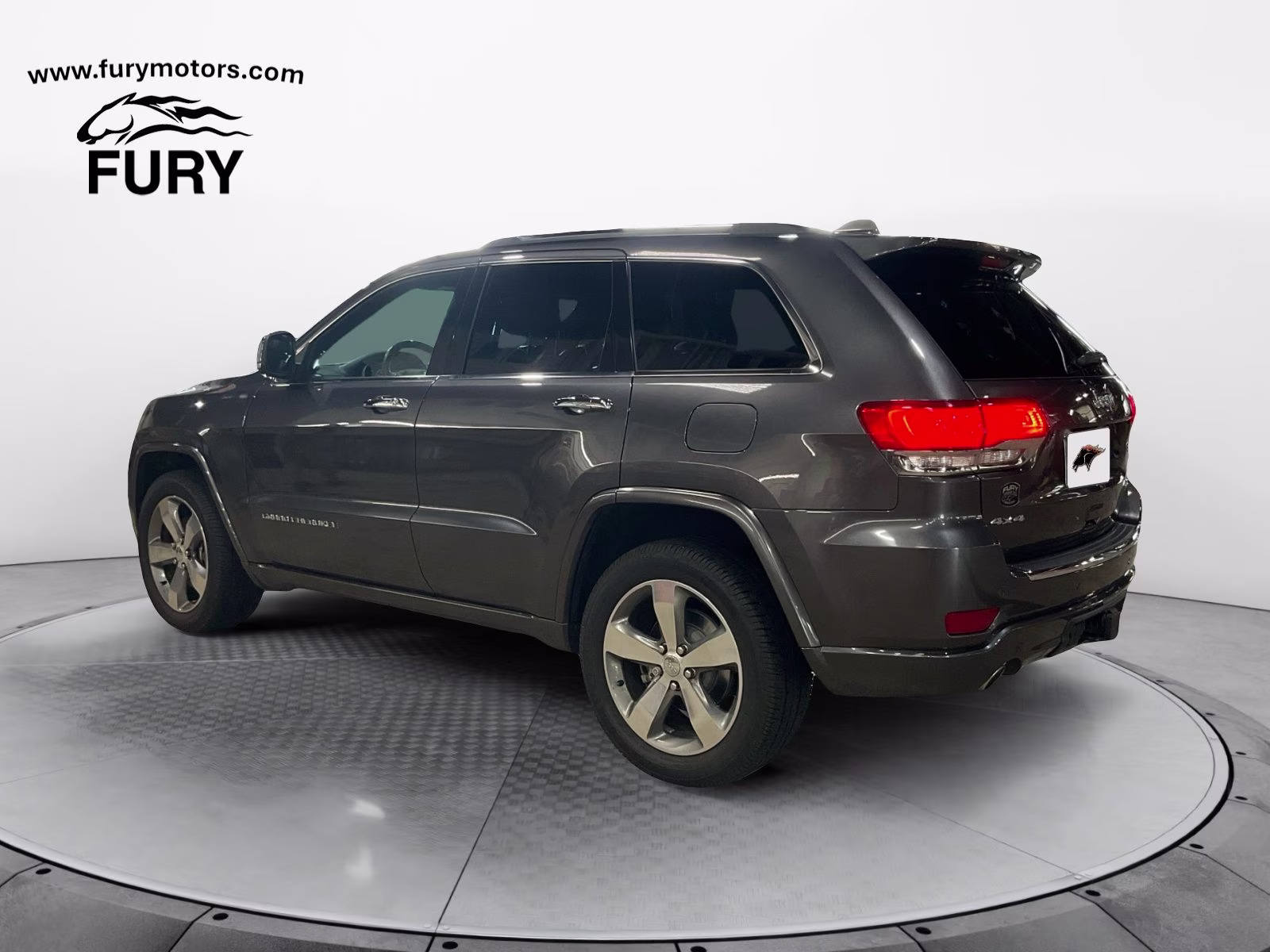 2016 Granite Crystal Metallic Clearcoat Jeep Grand Cherokee Overland 4X4 SUV