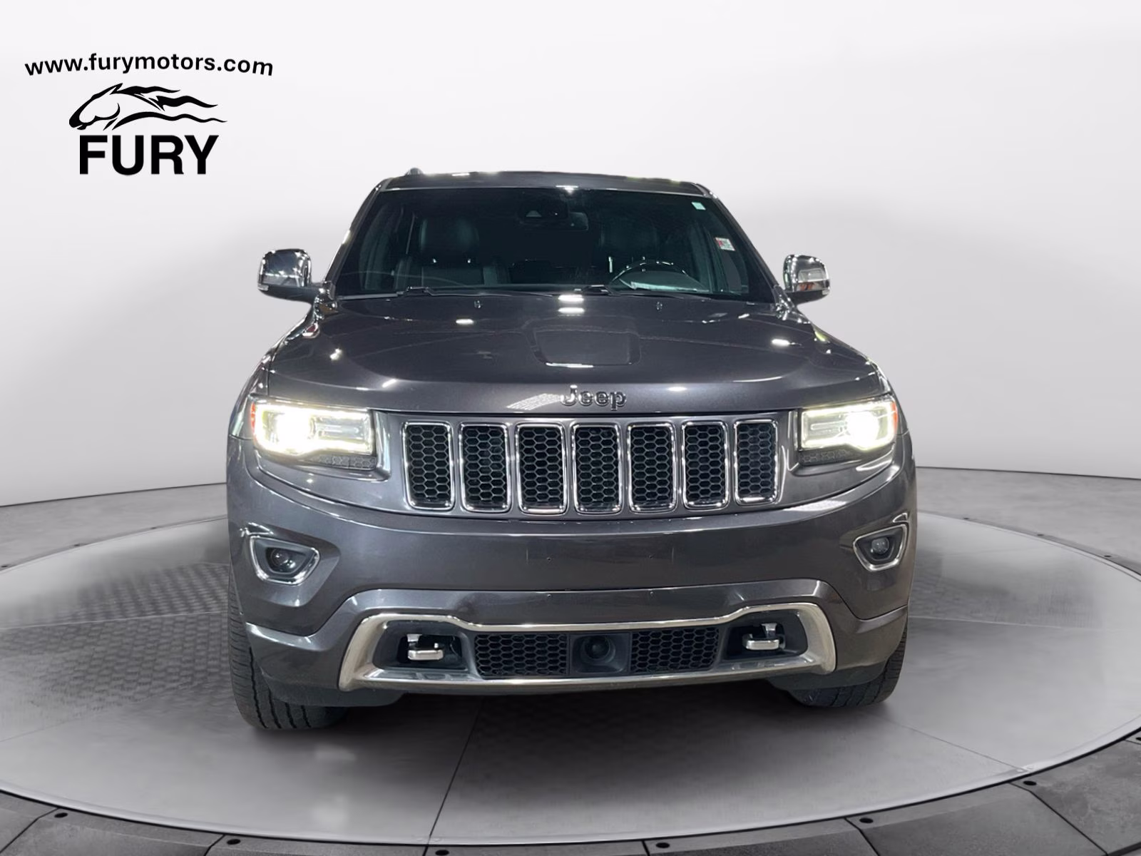 2016 Granite Crystal Metallic Clearcoat Jeep Grand Cherokee Overland 4X4 SUV