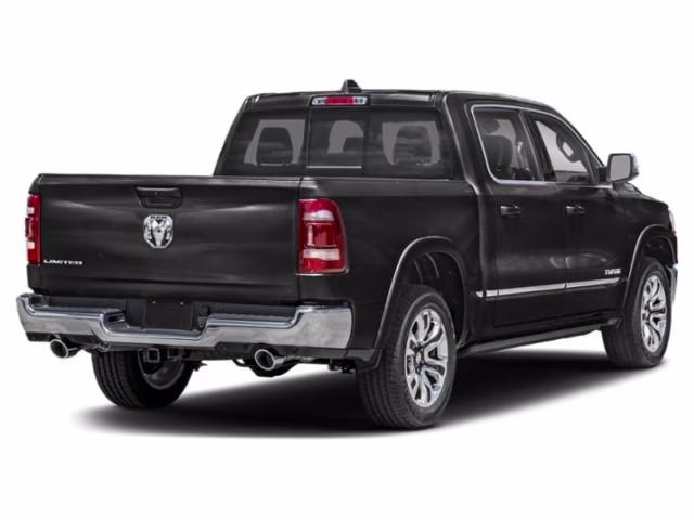 2023 Diamond Black Crystal Pearlcoat Ram 1500 Limited 4X4 Truck