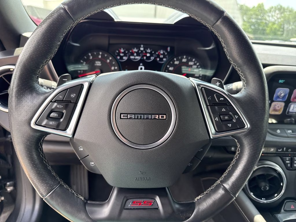 2016 Nightfall Gray Metallic Chevrolet Camaro SS RWD Convertible