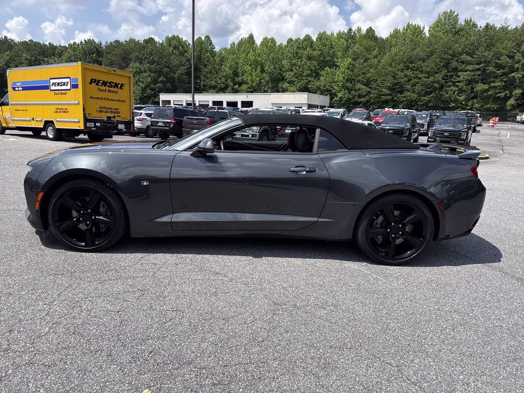 2016 Nightfall Gray Metallic Chevrolet Camaro SS RWD Convertible