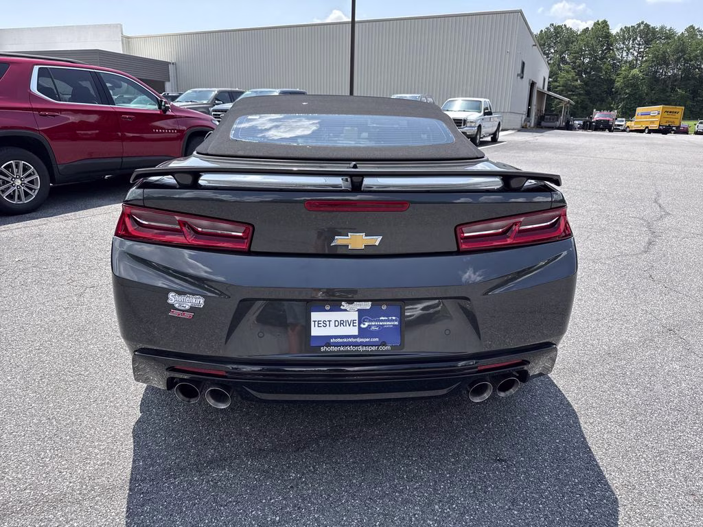 2016 Nightfall Gray Metallic Chevrolet Camaro SS RWD Convertible