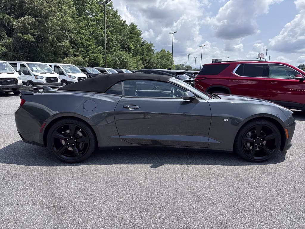 2016 Nightfall Gray Metallic Chevrolet Camaro SS RWD Convertible