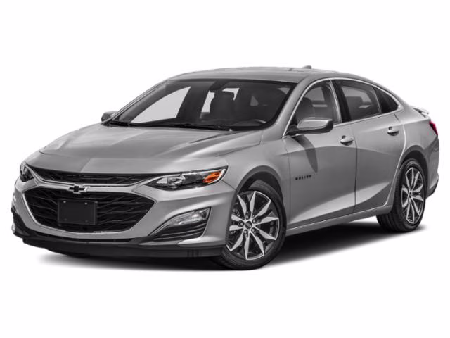 2020 Silver Ice Metallic Chevrolet Malibu RS FWD Sedan