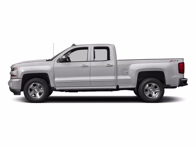 2018 Silver Ice Metallic Chevrolet Silverado 1500 LT 4X4 Truck