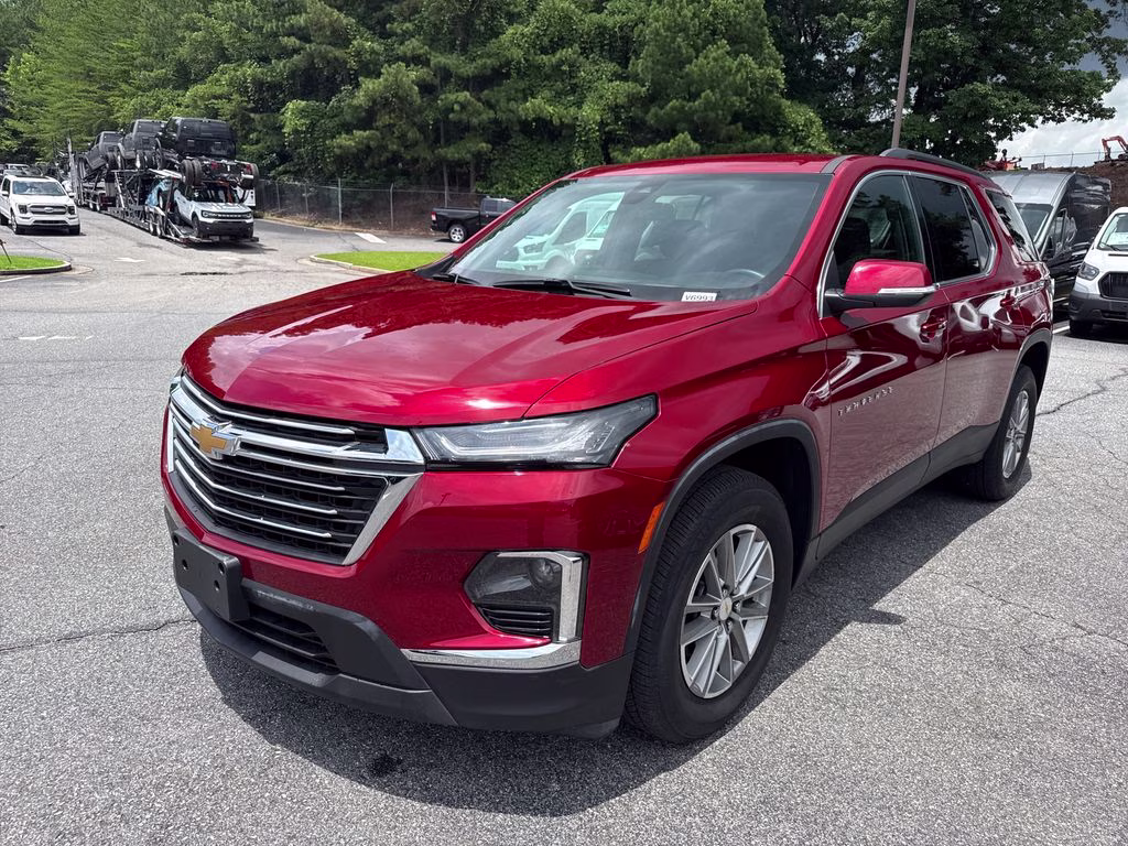 2023 Radiant Red Tintcoat Chevrolet Traverse LT FWD SUV