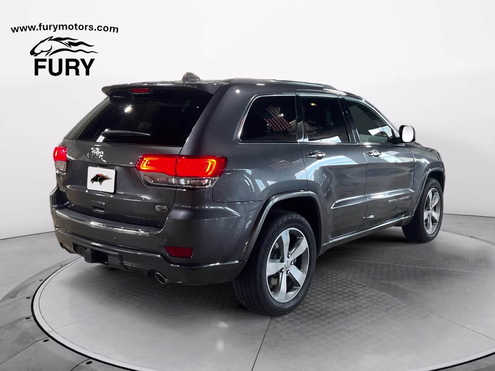 2016 Granite Crystal Metallic Clearcoat Jeep Grand Cherokee Overland 4X4 SUV