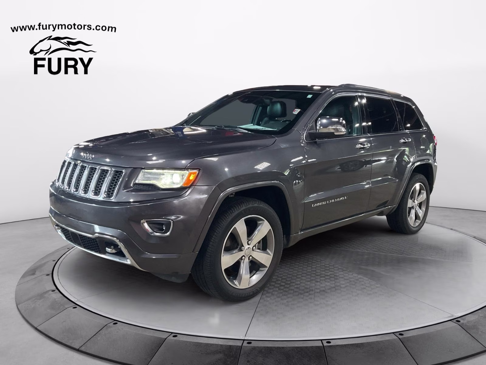 2016 Granite Crystal Metallic Clearcoat Jeep Grand Cherokee Overland 4X4 SUV