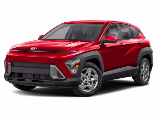 2026 Ultimate Red Metallic Hyundai Kona SE AWD SUV