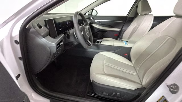 2026 Serenity White Hyundai Sonata SEL Sport FWD Sedan