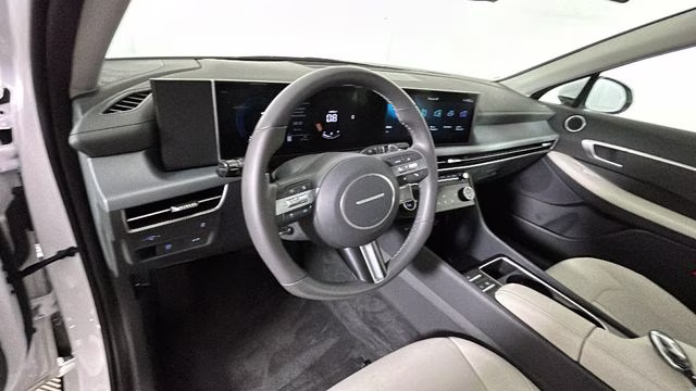 2026 Serenity White Hyundai Sonata SEL Sport FWD Sedan