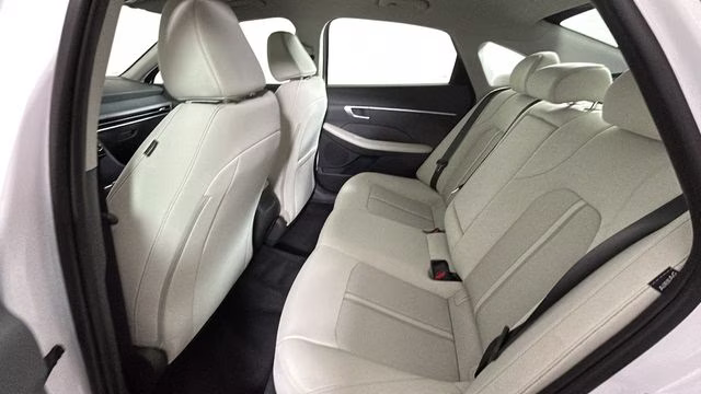 2026 Serenity White Hyundai Sonata SEL Sport FWD Sedan