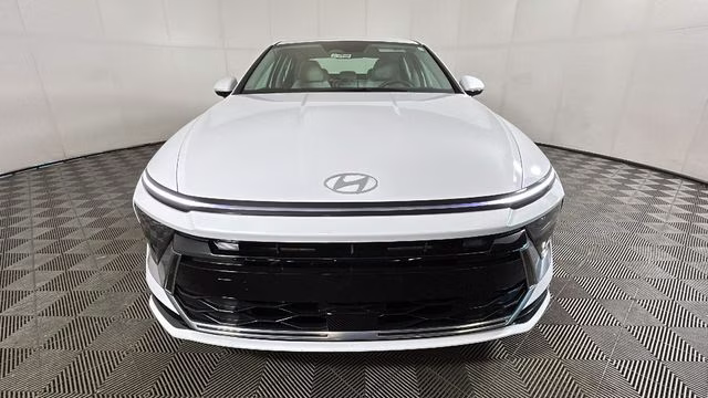 2026 Serenity White Hyundai Sonata SEL Sport FWD Sedan