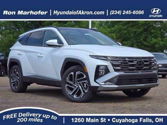 2026 Creamy White Pearl Hyundai Tucson Hybrid Limited AWD SUV