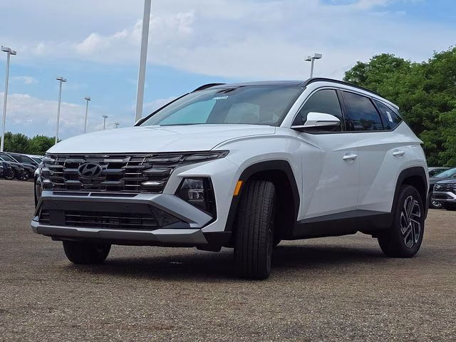 2026 Creamy White Pearl Hyundai Tucson Hybrid Limited AWD SUV