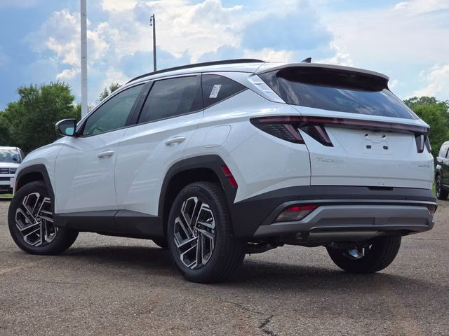 2026 Creamy White Pearl Hyundai Tucson Hybrid Limited AWD SUV