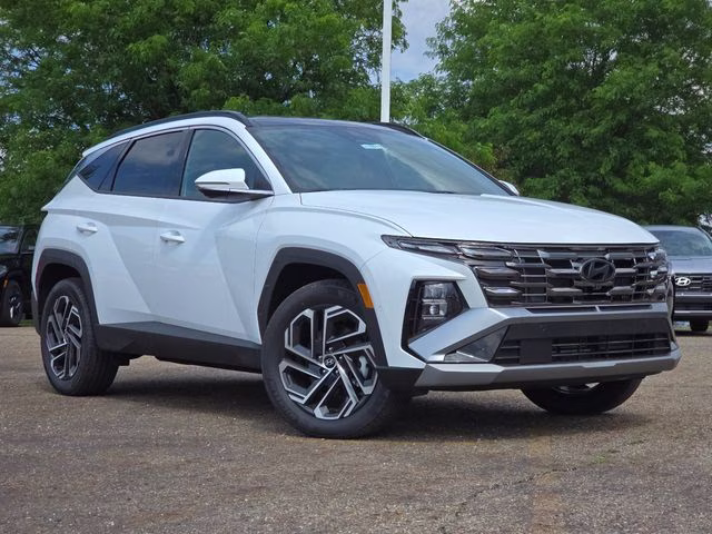 2026 Creamy White Pearl Hyundai Tucson Hybrid Limited AWD SUV