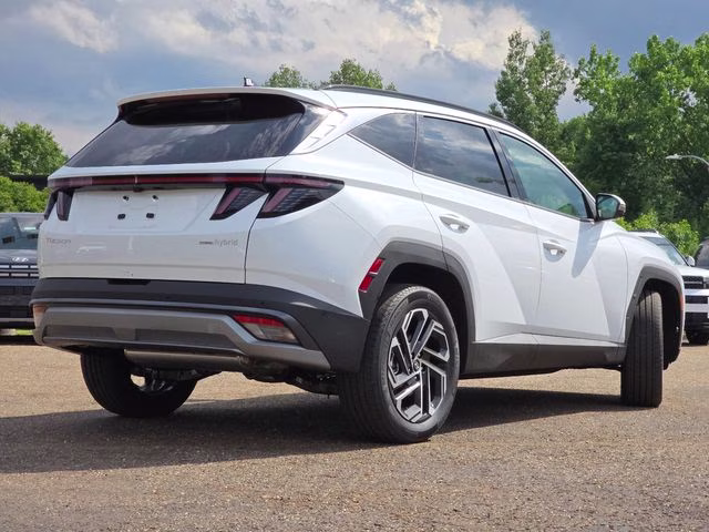 2026 Creamy White Pearl Hyundai Tucson Hybrid Limited AWD SUV