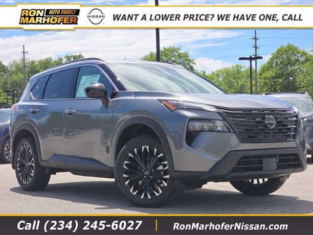 2026 Gun Metallic Nissan Rogue Dark Armor AWD SUV