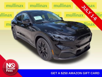 2026 Shadow Black Ford Mustang Mach-E Select RWD SUV